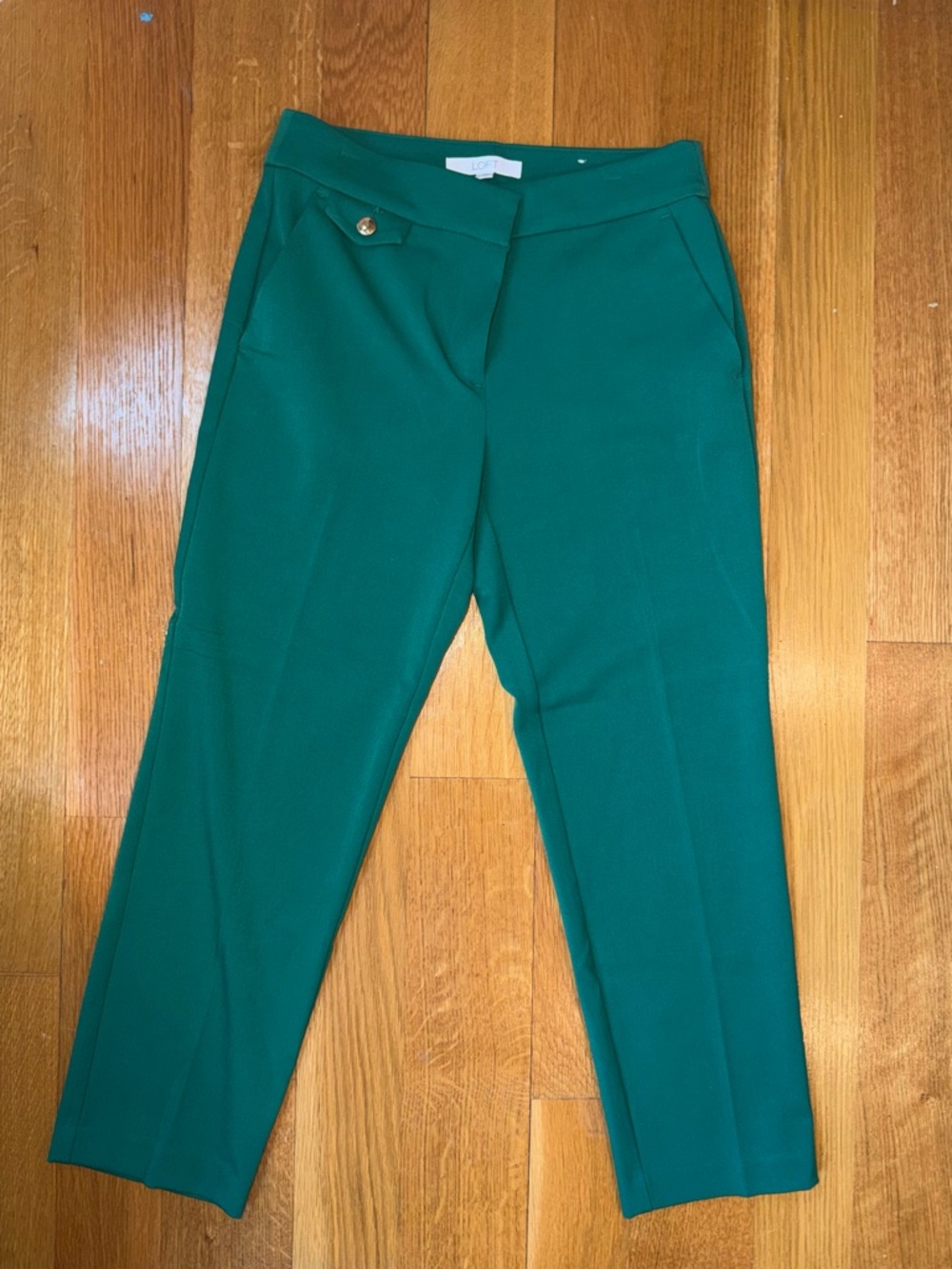 LOF Teal Slim Tailored Trousers
